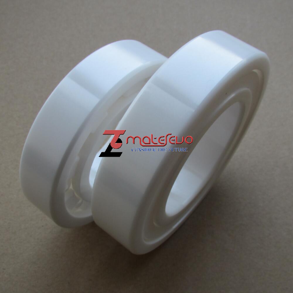 ZrO2 Bearing 6208 and 6210, PTFE Cage